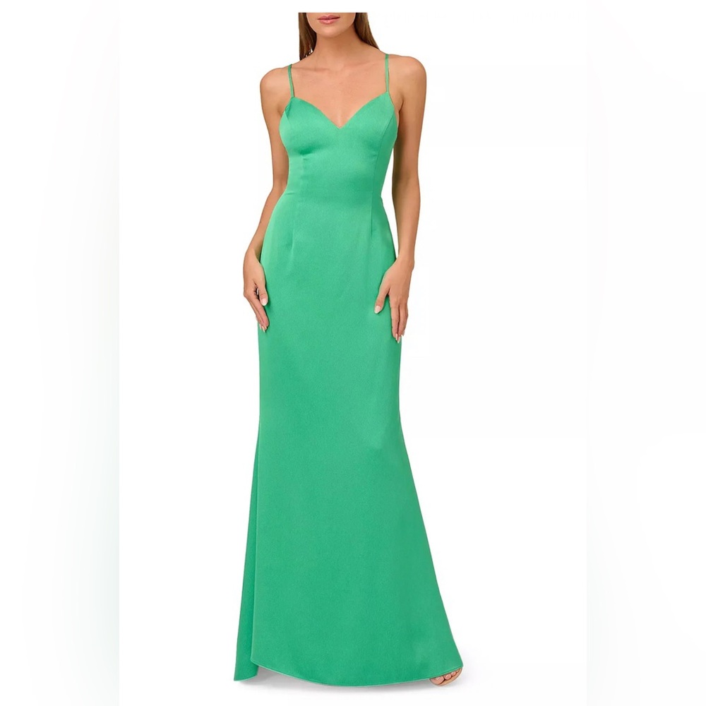 Liv Foster Textured Satin Mermaid Dress